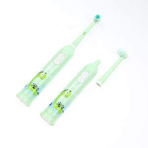 Cao Cấp Dễ Thương Thiết Kế Trẻ Em Đầu Tròn Bàn Chải Đánh Răng Điện Cho Nhà Tùy Chỉnh Mô Hình Pin Bàn Chải Đánh Răng - Product Image 3