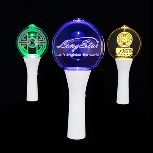 Longstargift Base Candy Bulk Fairy Floss Heart Shape White Wedding Shake 100 Ultra Bright Mini Multi Color Led Glow Stick