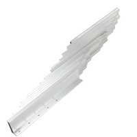 Mécanisme de table en aluminium extensible de 4000MM en acier avec toboggan mobilier d'extérieur salle à manger chambre salle de bain parc maison bureau salle de sport