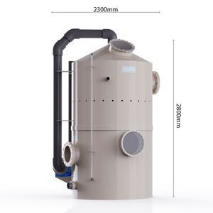 تعميم المياه PVC و PP المواد التفريغ جولة برج مربع نمط طبل مرشح البروتين مقشدة - Product Image 2