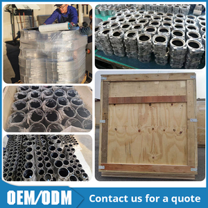 Raccords de tuyauterie en <span class=keywords><strong>PVC</strong></span> grande taille, <span class=keywords><strong>coude</strong></span> de tuyau de gaz, collier de serrage/bride double section, résistant à la corrosion, flexible, pression PN32 - Product Image 3