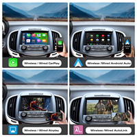 Radio Android Autoabc con Pantalla Táctil, Navegación GPS, CarPlay, Instalación Fácil, Airplay, MirrorLink para Buick Opel 2013-2019