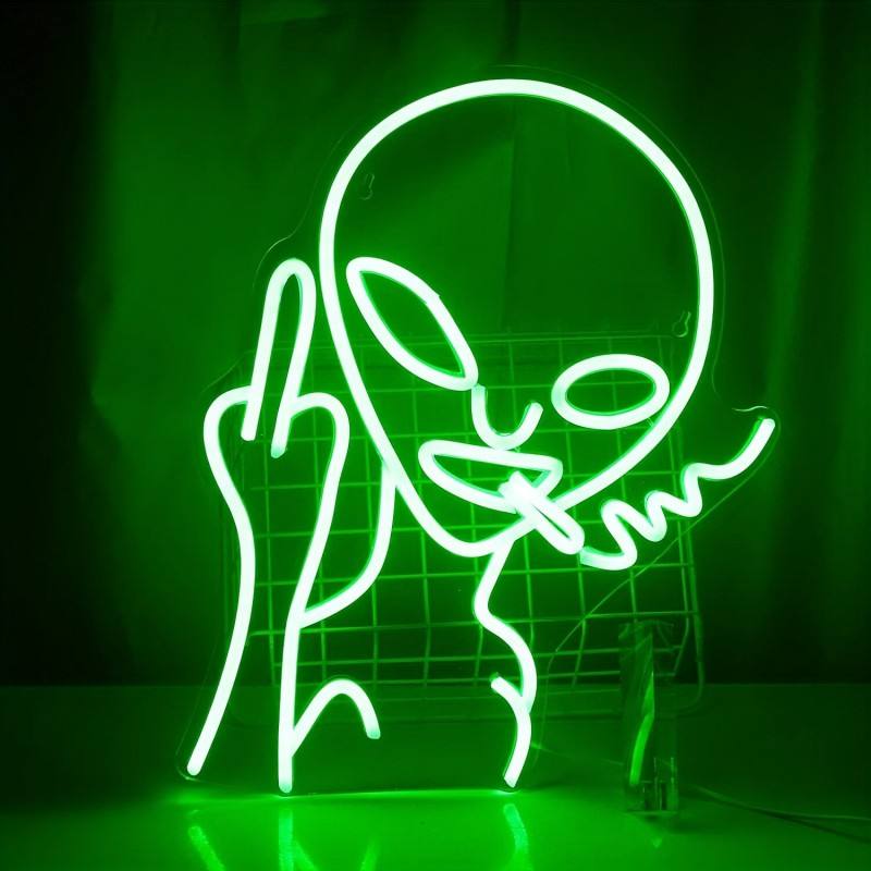 Acrylic Decorative Neon Light LED Halloween Party Supplies, Wall Decoration for Home (Indoor & Outdoor Use), Halloween Decor