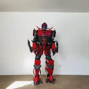 Hot Bán Thực Tế Animatronics 2.7M Cao EVA Robot Trang Phục Tổ Chức Sự Kiện Đảng Kích Thước Con Người Cosplay Trang Phục Dành Cho Người Lớn LED Hiệu Suất Trang Phục