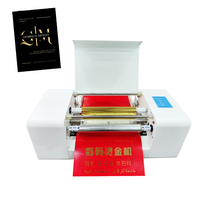 Machine d'impression numérique à alimentation automatique AMD360D pour cartes de vœux, invitations et cartes-cadeaux, impression à chaud sans plaque