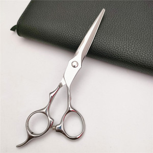 Ciseaux de coiffure professionnels Mo, 6,0 pouces, lame en acier inoxydable, manche long, pour barbiers et salons - Product Image 3