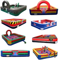 Jeu interactif de combat de gladiateurs pour 2 joueurs, jeu gonflable pour enfants