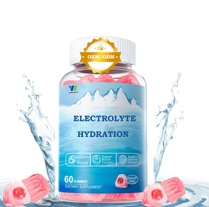 Gomitas Electrónicas de Hidratación, Suplementos Electrolíticos de Acción Rápida para Hidratación, Energía Vegana, Sin Azúcar, Suplemento Conveniente - Product Image 1