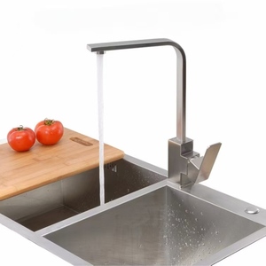 Rubinetto Moderno di Lusso in Acciaio Inox 304, Miscelatore Monocomando per Cucina con Valvola in Ceramica - Product Image 6