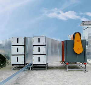 Nhà bếp lọc tĩnh điện (đặc biệt) và UV kiểm soát mùi 4000 ~ 60000 m³/h ống gắn dầu mỡ & máy lọc khói có thể giặt di động - Product Image 6