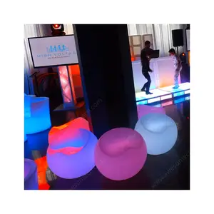 Ronde Led Apple Bal Stoel Voor Evenement Lounge Gebied (Ch005)