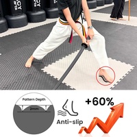 LINYIQUEEN Tapete de Espuma EVA Tatami 1m * 1m 40mm Prosourcefit, Tapete de Ejercicio de Espuma EVA tipo Rompecabezas de 40mm