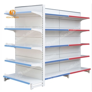 Doble lado pantalla supermercado estantes, Estantes/Guangzhou <span class=keywords><strong>HEDA</strong></span> productos comerciales - Product Image 4