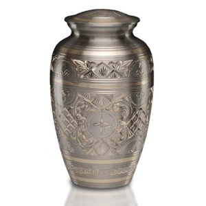 Large Metal Adult Cremation Urns for Human Ashes Funeral Supplies Burial Urns <b>Memorial</b> Treasure <b>Keepsakes</b> Urn At Best Price - Product Image 1