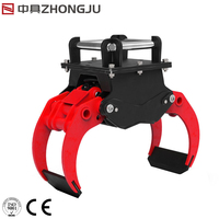 Stable Performance Excavator Timber Grapple Clamp Saw for Mountain Forest Work & Log Processing