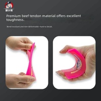 MoxB Raclette de pose pour film teinté de vitres de voiture, en caoutchouc flexible TPU, spécifiquement conçue pour l'application de films transparents, raclette à eau haute protection