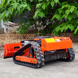Máy cắt cỏ điều khiển từ xa giao hàng miễn phí với khung gầm bánh xích và xẻng đẩy, thích hợp cho mọi địa hình, chứng nhận CE - Product Image 6