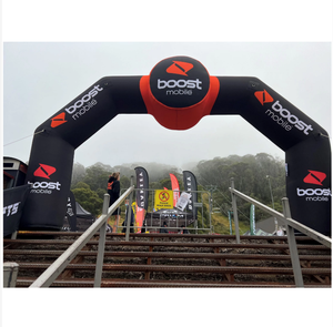 Arco Inflable Personalizado con Logotipo para Eventos Deportivos, Puerta de Entrada/Salida para Maratón, Arco Inflable Personalizado para Ciclismo de Montaña al Aire Libre - Product Image 3
