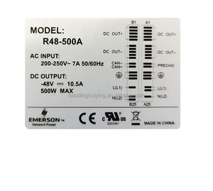 New Telecom Telecom Power <b>Rectifier</b> Module R48-500A 48V 12A 500W 200-250V Input Voltage IEC 320-C20 Input Connector 2 Minute - Product Image 4