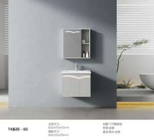 Lavabo in Ceramica per Bagno, Mobile Lavabo Semplice per Sala, Motel, WC - Produzione Cinese - Product Image 5