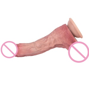 ORALSX 10 Inches Silicone <b>Dildo</b> with Suction Cup Realistic Cock Realistic Massage Wand Sex Toys Anal <b>Dildo</b> Flexible Penis - Product Image 4