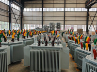LEINENG Yağlı Elektrik Transformatörleri Hermetik Olarak Kapatılmış Dış Mekan Yağlı Transformatör 10kv-35kv/0.4kv