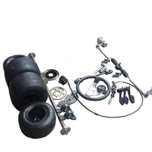 38 kg Drift 4-Rad Elektromotorrad 168 CC <span class=keywords><strong>Kart</strong></span> Kit Modifikation Vorderradlenkung Hinterradaufhängung Bremse 5 Zoll Sliding Reifen - Product Image 5
