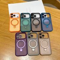 Casing iPhone 17 16 15 Pro Max Tpu Pc Pelindung Magnetik 17 case