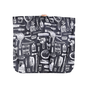 Venta directa por fabricante de suministros de peluquero retro, capas impresas, permanente y teñido, delantal <span class=keywords><strong>para</strong></span> cortar el cabello, suministros de peluquería - Product Image 1