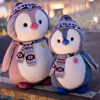 Juguetes de Peluche Personalizados de Pingüino, Lindos Peluches de Pingüino, Juguetes de Peluche del Océano