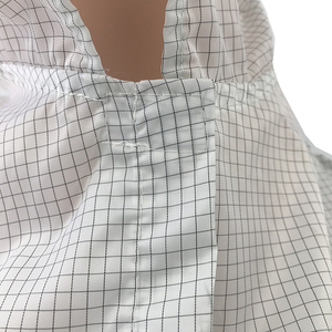 Gi bán sỉ bền có thể giặt thoáng khí 5mm lưới trắng phòng sạch hàng không vũ trụ làm việc đầu chống tĩnh điện Mũ <span class=keywords><strong>ESD</strong></span> Mũ <span class=keywords><strong>ESD</strong></span> khăn choàng <span class=keywords><strong>cap</strong></span> - Product Image 5