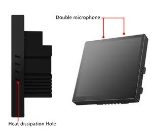2023 Sunworld tuya Control 4-дюймовая настенная панель переключателей беспроводной модуль Wi-Fi контроллер умного дома с дисплеем Zigbee