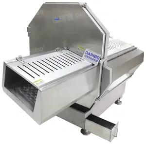 Automatic stainless steel frozen beef pork meat steak cutting slicing machine bacon slicer equipment