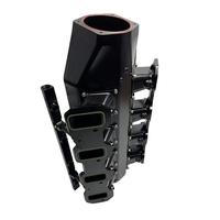 Collecteur d'admission sur mesure en aluminium usiné CNC pour moteur LS3 avec plaque de base de 102 mm