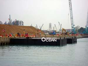 פלטפורמת דוברה מודולרית עבור מחפר מיכל מים אספקה ימית למכירה - Product Image 4