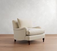 Sofá de Salón con Brazos Enrollados de Estilo Tradicional, Madera Maciza, Cojines Sueltos, Comodidad Personalizada, Juntas de Encaje, Estructura Reforzada