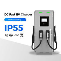 Système d'énergie solaire AEAUTO pour la recharge de voitures électriques, recharge rapide commerciale 160 kW CCS2 EV pour opérateurs de bus touristiques à montage au sol