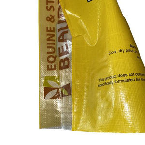 Sacs d'alimentation en stock en <span class=keywords><strong>gros</strong></span> d'usine 15/20/<span class=keywords><strong>25</strong></span>/30/40 <span class=keywords><strong>kg</strong></span> sacs tissés stratifiés Bopp pour sacs d'emballage <span class=keywords><strong>alimentaire</strong></span> pour animaux de compagnie chevaux bovins - Product Image 4