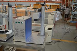 10W 20W 30w台式款式20W 30W 50w铝不锈钢狗牌标记动物耳标光纤激光打标机 - Product Image 2