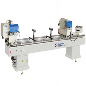 The Best Double Head Cutting Saw Machine for Window and Door Making Machinery Sales - Product Image 1