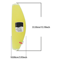 Autocollant étanche pour visière de casque intégral LS2 FF902, film anti-buée, lentille transparente, fixation par clip, inserts Pinlock 70/120, durable
