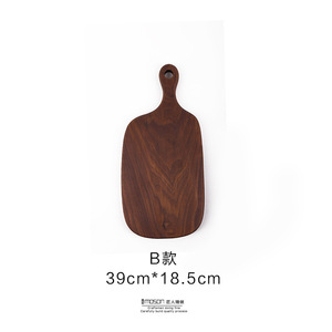 เขียงไม้วอลนัทสีดำสนิท ขนาด 42 ซม. x 15 ซม. รุ่น A สำหรับใช้ในครัว - Product Image 2