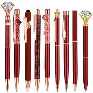 Low Moq Quicksand Stylus Metal Gel Pen Kawaii Bolígrafos con logotipo personalizado con bolígrafos con logotipo personalizado - Product Image 1