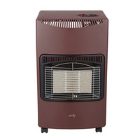 Chauffage au gaz portable au propane 14500 BTU pour intérieur, véritable flamme, pliable, gaz naturel/GPL, certifié CE, OEM, vente en gros