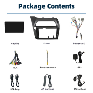 9,5 pulgadas 2K 2000*1200 Android 13 7870 Radio de coche estéreo Autoradio Carplay 360 Cámara DSP WIFI 4G para Honda Civic 2006-2011 - Product Image 3