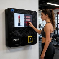 Máquina Expendedora de Pestañas de Pared con Pantalla Táctil de 15.6 Pulgadas, Dispensador de Pestañas Postizas, Pago con Tarjeta, WiFi, 4G, SDK, Compatible con ADA, Salón de Belleza