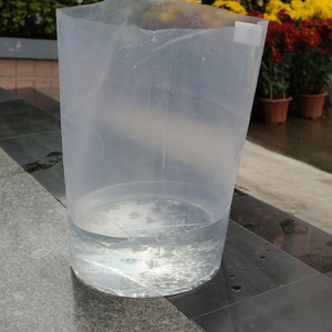 Bolsa Cilíndrica de Plástico PE Xinrunlong, Fondo Redondo, Transparente, Gruesa, a Prueba de Fugas, para Envasado de Productos Químicos - Product Image 3