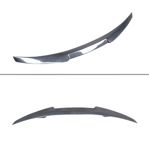 สปอยเลอร์หลังคาร์บอนไฟเบอร์ทรง M4 สำหรับรถซีดาน B9 B9.5 ปี 2017-2025 ทำจากคาร์บอนไฟเบอร์ - Product Image 3