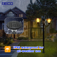 Nouveauté : Lampes solaires LED étanches IP65 pour jardin, éclairage décoratif pour pelouse et allées, éclairage extérieur pour aménagement paysager