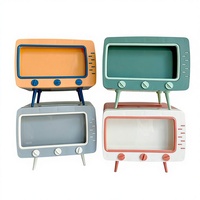 Boîte à mouchoirs TV en plastique de luxe moderne rangement multifonctionnel pour salon Table basse salle de bain toilette porte-papier de bureau